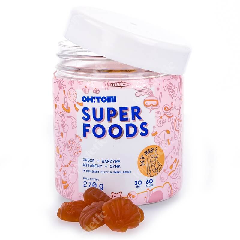 Oh Tomi Super Foods Witaminy 60 szt.