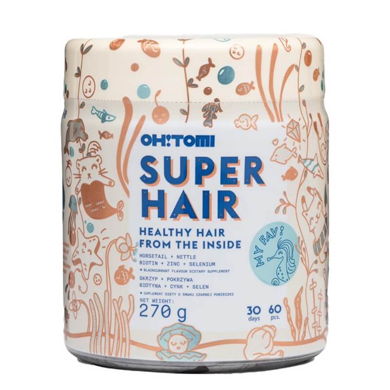 Oh Tomi Super Hair Zdrowe włosy od wewnątrz 270 g