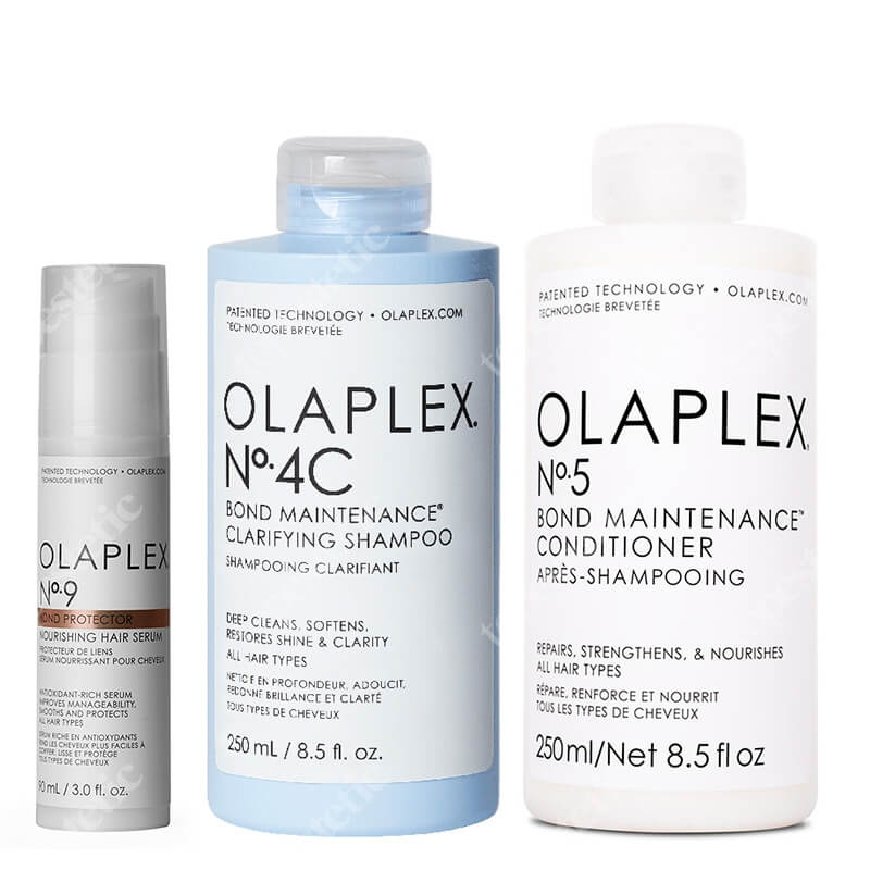 Olaplex Olaplex Set ZESTAW Szampon 250 ml + Antyoksydanty serum do włosów 90 ml + Odżywka 250 ml