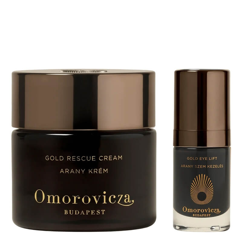 Omorovicza Daily Gold Premium Care ZESTAW Przeciwstarzeniowy krem ​​regenerujący ze złotem 50 ml + Liftingujący krem pod oczy ze złotem 15 ml