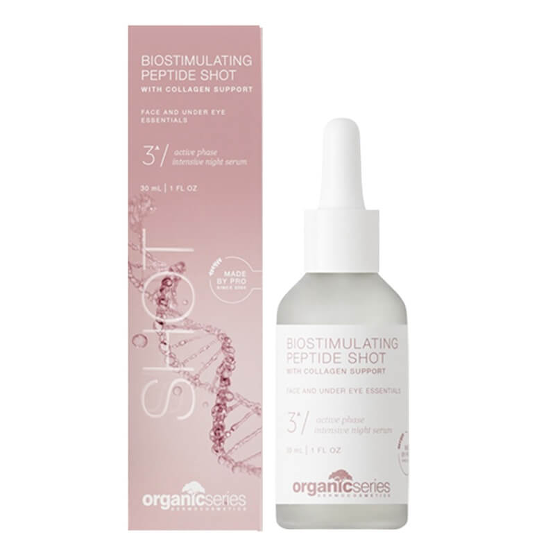 Organic Series Biostimulating Peptide Shot Biostymulujący koncentrat z peptydami 30 ml