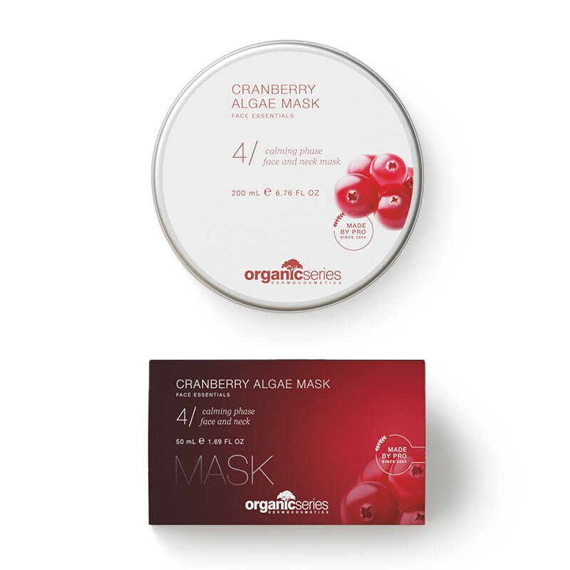 Organic Series Cranberry Algae Mask Maska algowa żurawinowa 200 ml