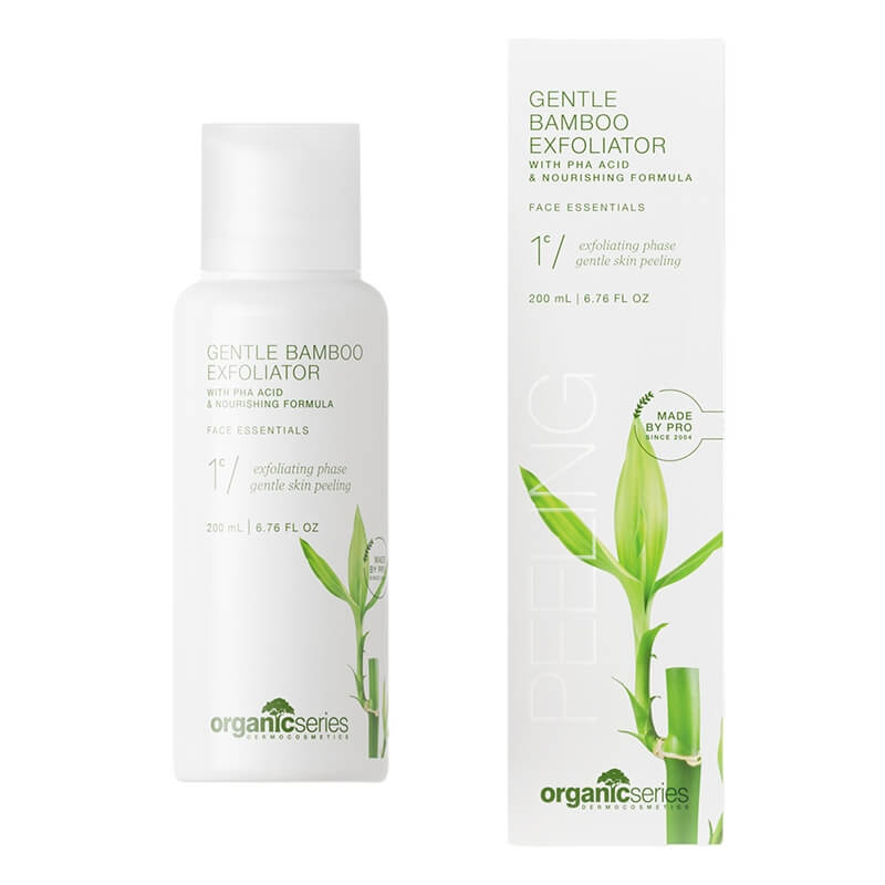 Organic Series Gentle Bamboo Exfoliator Peeling bambusowy drobnoziarnisty 200 ml