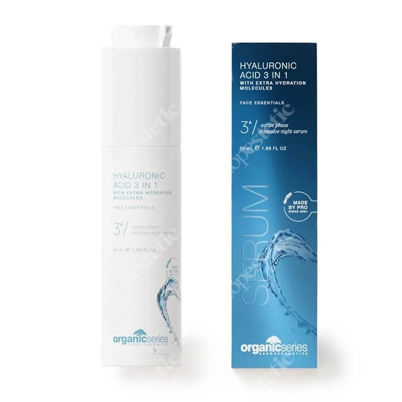 Organic Series Hyaluronic Acid 3 in 1 Kwas hialuronowy 3w1 50 ml
