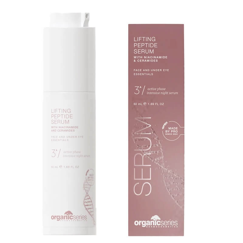 Organic Series Lifting Peptide Serum Liftingujące serum peptydowe z niacynamidem i ceramidami 50 ml