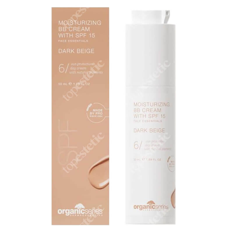 Organic Series Moisturizing BB Cream With SPF 15 Krem BB z filtrem SPF 15 (kolor Dark Beige) 50 ml