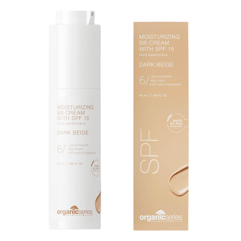 Organic Series Moisturizing BB Cream With SPF 15 Krem BB z filtrem SPF 15 (kolor Dark Beige) 50 ml