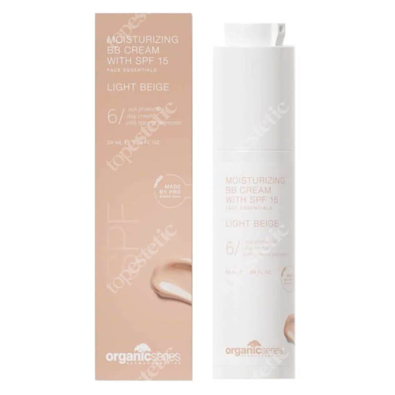 Organic Series Moisturizing BB Cream With SPF 15 Krem BB z filtrem (kolor Light Beige) 50 ml