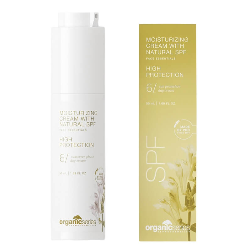 Organic Series Moisturizing Cream High Protection SPF 50 Krem nawilżający z filtrem Wysoka Ochrona 50 ml