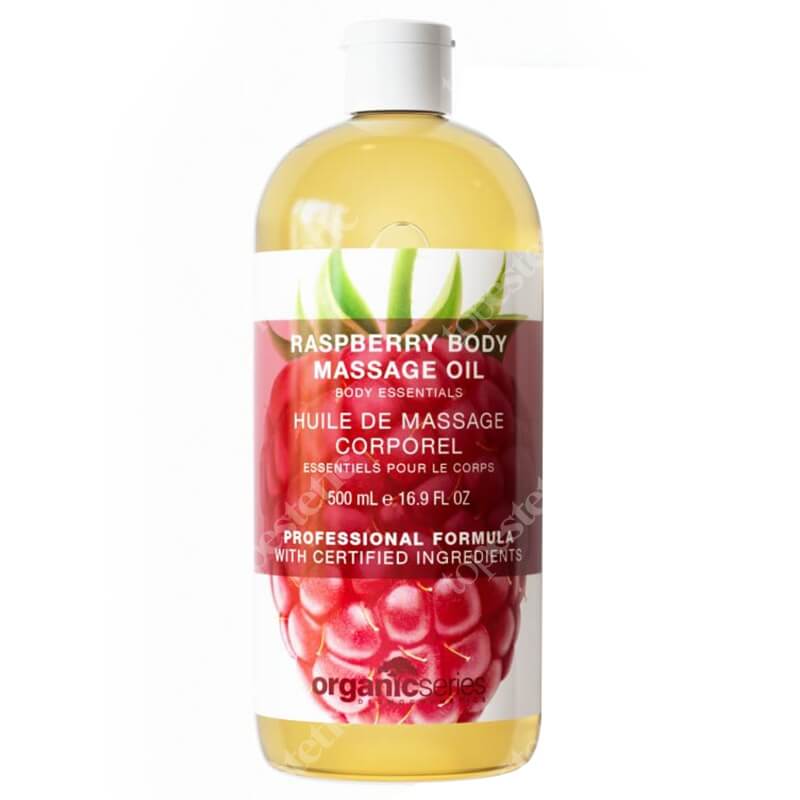 Organic Series Raspberry Massage Body Oil Olejek do ciała malinowy 500 ml