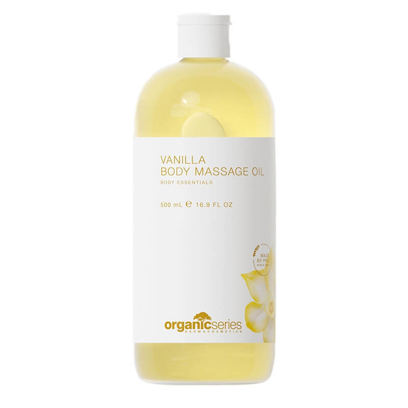 Organic Series Vanilla Body Massage Oil Olejek do ciała waniliowy 500 ml