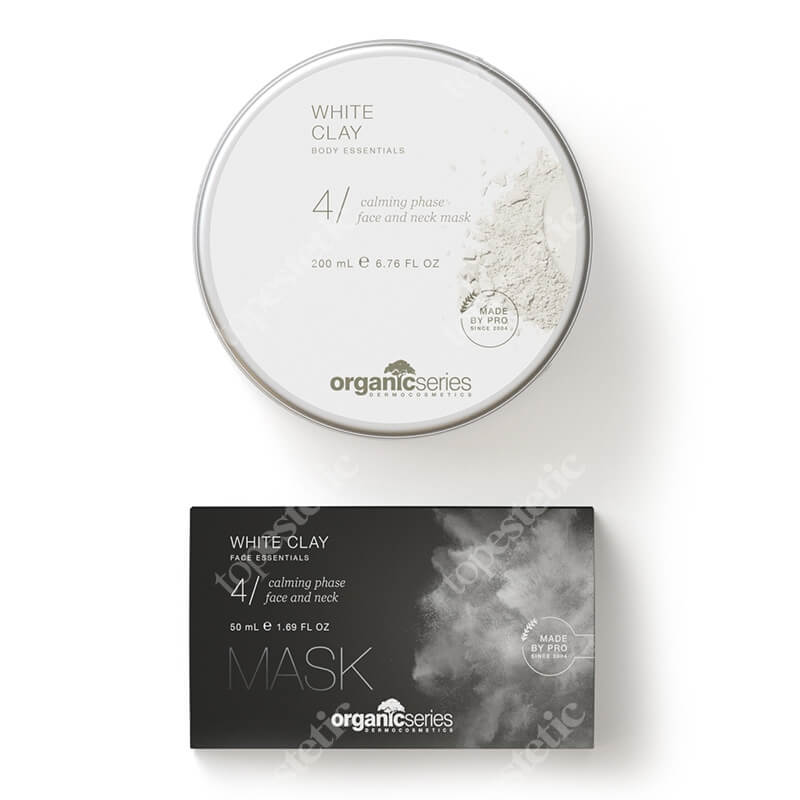 Organic Series White Clay Masque Glinka biała 200 ml