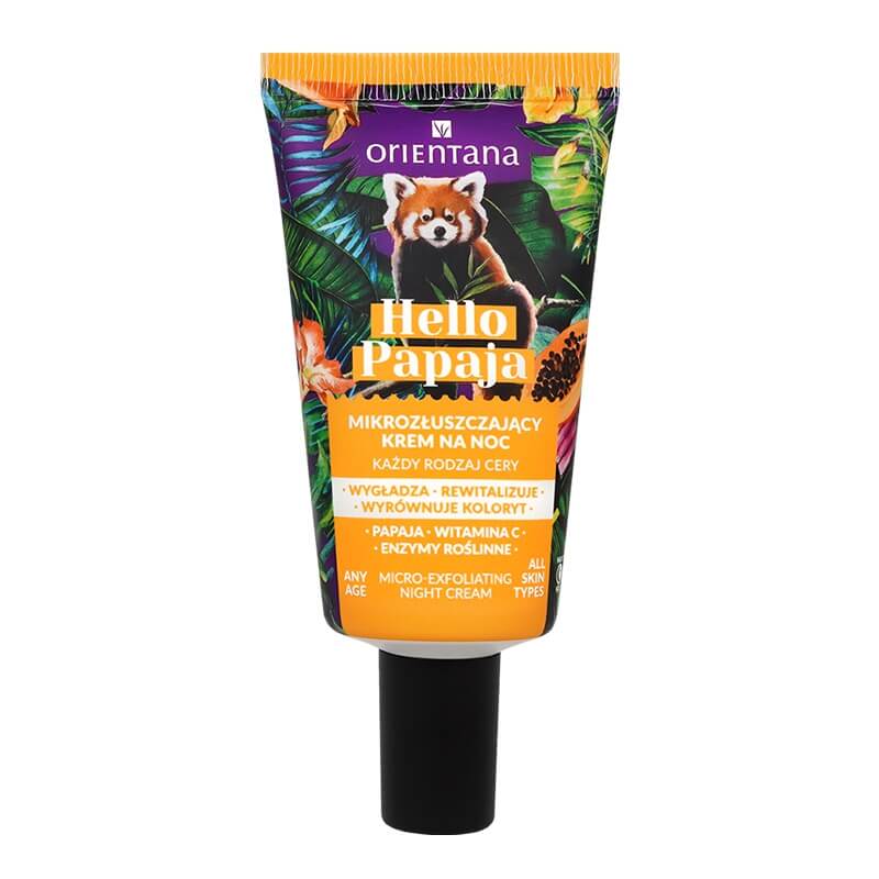 Orientana Micro Exfoliating Night Cream Mikrozłuszczający krem na noc 40 ml