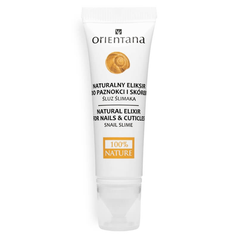 Orientana Natural Snail Elixir Naturalny eliksir do paznokci i skórek ze śluzem ślimaka 7,5 ml