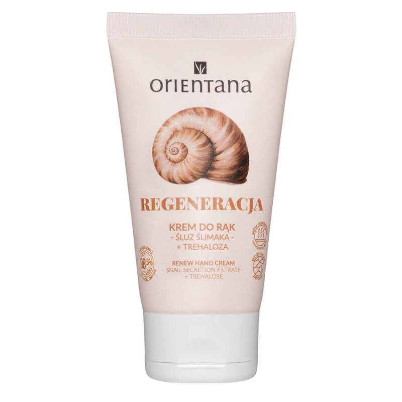 Orientana Natural Snail Hand Cream Naturalny krem do rąk ze śluzem ślimaka 50 ml