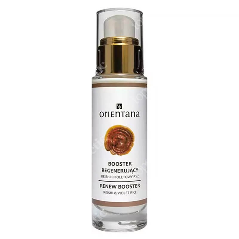 Orientana Renew Booster Reishi And Violet Rice Regenerujący booster reishi i fioletowy ryż na noc 30 ml