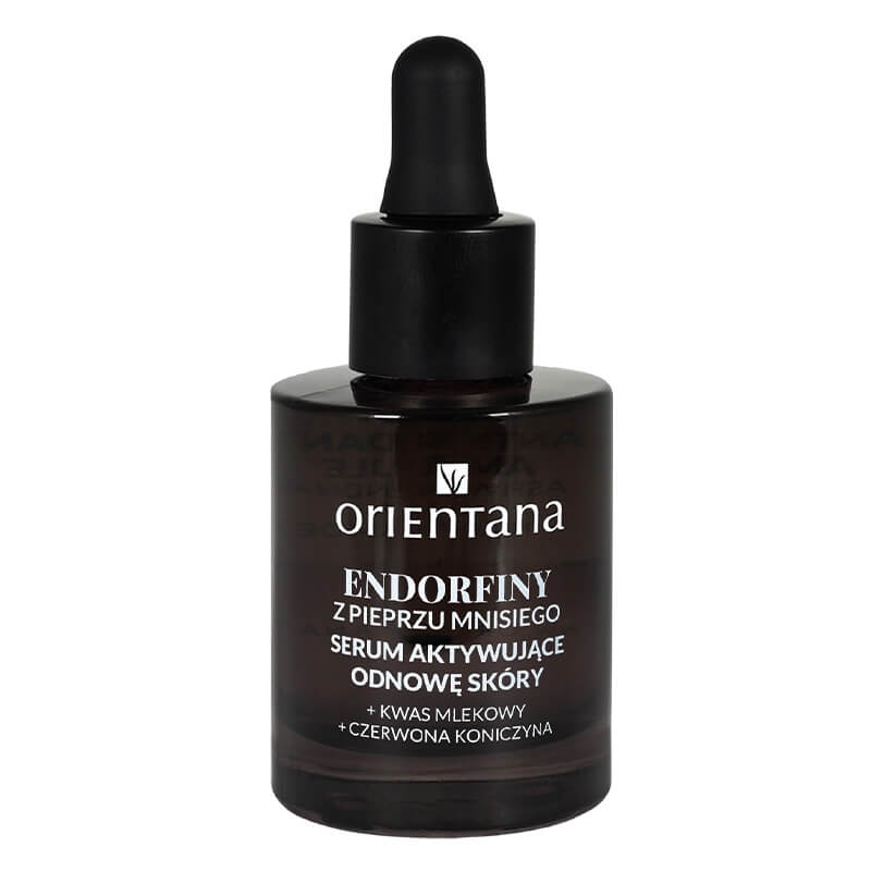 Orientana Serum Aktywujące Odnowę Skóry Endorfiny Silnie regenerujące serum, witalność, jędrność i komfort 30 ml