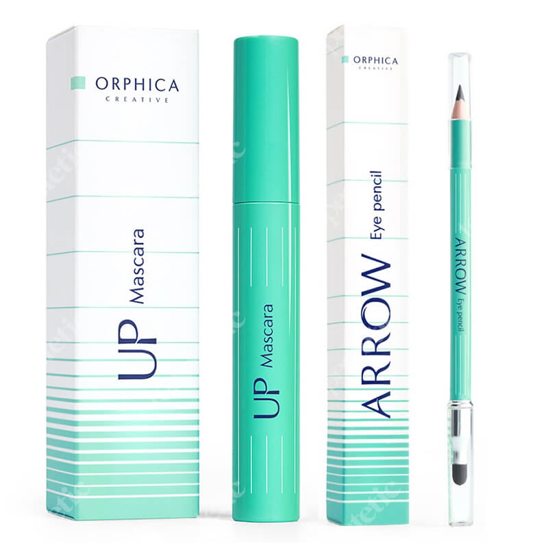 Orphica Black Look ZESTAW Tusz do rzęs 7,5 ml + Kredka do oczu kolor czarny