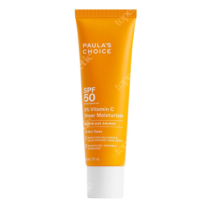 Paulas Choice 5% Vitamin C Sheer Moisturizer SPF 50 Krem nawilżający z 5% witaminą C 60 ml