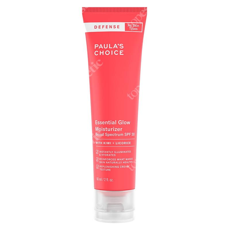 Paulas Choice Defense Essential Glow Moisturizer SPF 30 Krem dodający blasku z ochroną SPF 30 60 ml