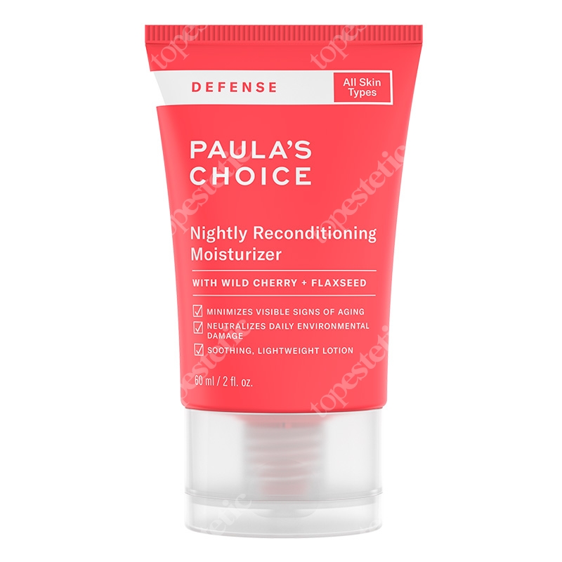 Paulas Choice Defense Nightly Reconditioning Moisturizer Krem na noc wzmacniający blask i oczyszczający skórę 60 ml