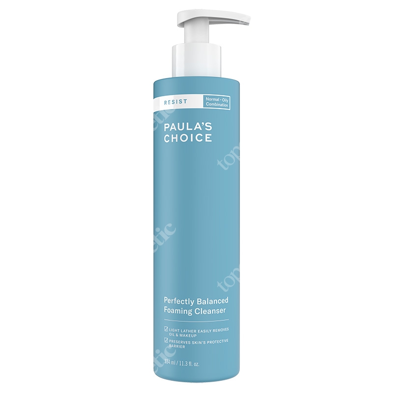 Paulas Choice Resist Perfectly Balanced Foaming Cleanser Pianka oczyszczająco-normalizująca 334 ml