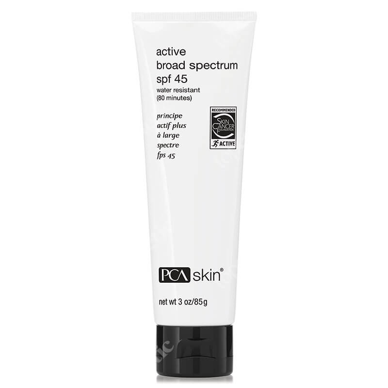 PCA Skin Active Broad Spectrum SPF 45 Lekki, wodoodporny filtr do twarzy 85 g
