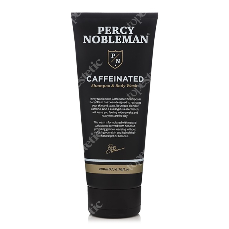 Percy Nobleman Coffeinated Shampoo Body Wash Szampon i żel pod prysznic 200 ml