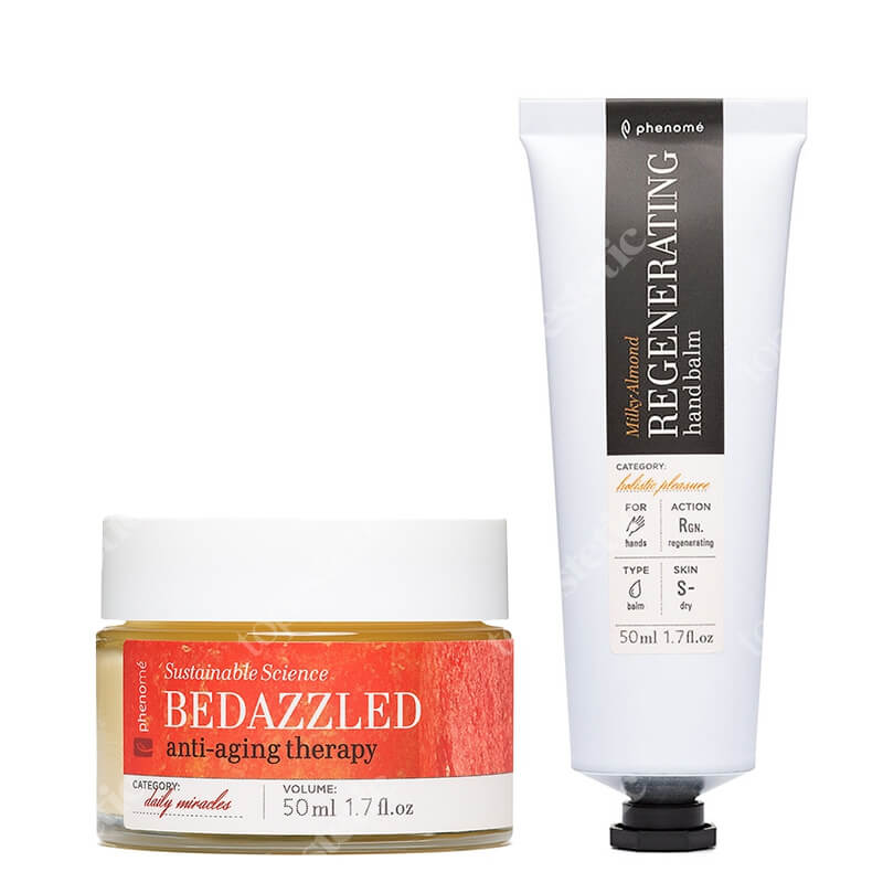 Phenome Anti-Aging ZESTAW Krem na noc 50 ml + Krem do rąk silnie regenerujący 50 ml