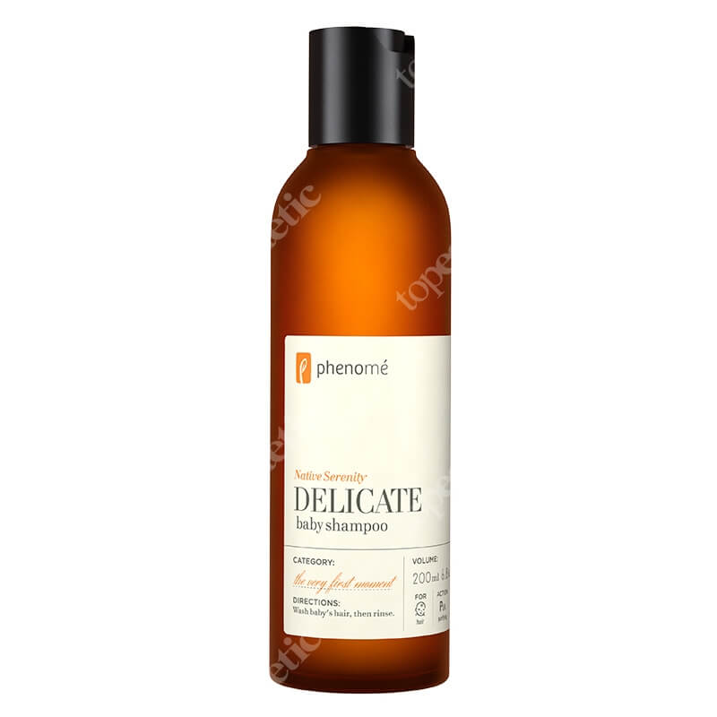 Phenome Delicate Baby Shampoo Delikatny szampon do mycia włosów dla dzieci od 6 miesiąca życia 200 ml