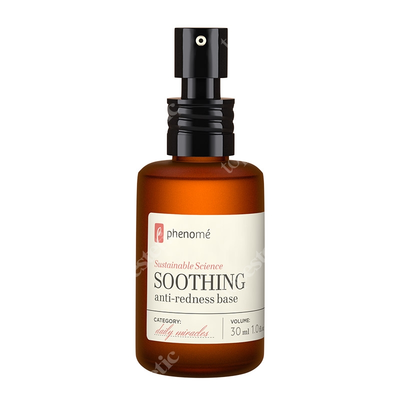 Phenome Soothing Anti-Redness Base Baza zapobiegająca podrażnieniom i zaczerwienieniom 30 ml
