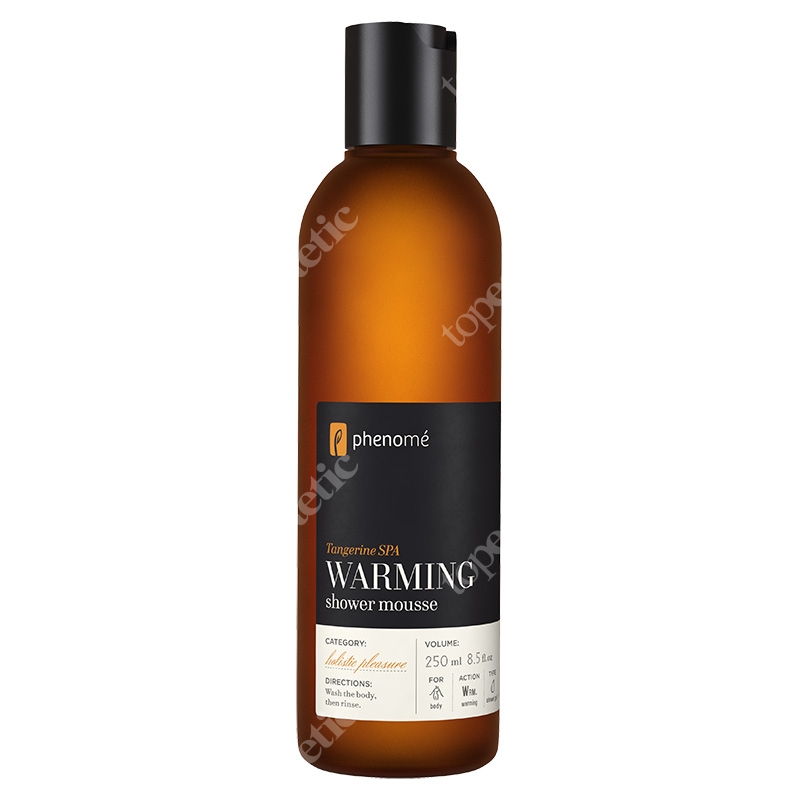 Phenome Warming Shower Mousse Mandarynkowa pianka do mycia 250 ml