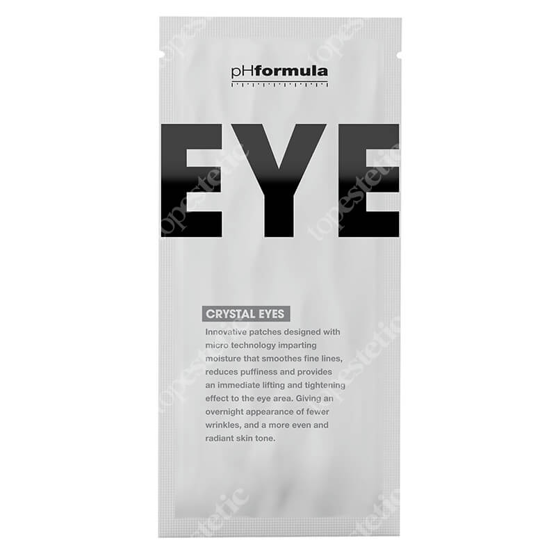 pHformula Crystal Eyes Płatki pod oczy na noc 2 szt