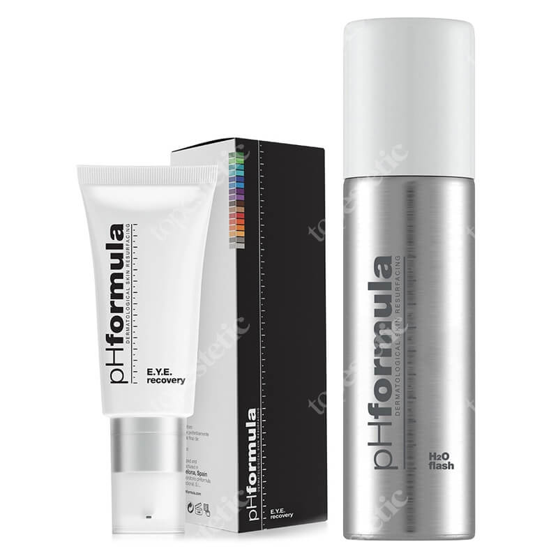 pHformula H2O Flash + Eye Recovery ZESTAW Multifunkcyjna mgiełka-serum 50 ml + Krem pod oczy liftingująco-napinający 20 ml