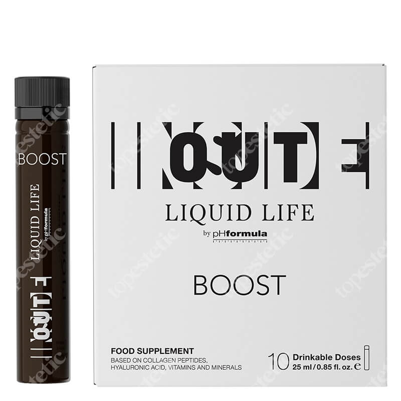 pHformula Inside Out Liquid Life Boost Suplement diety 10x 25 ml