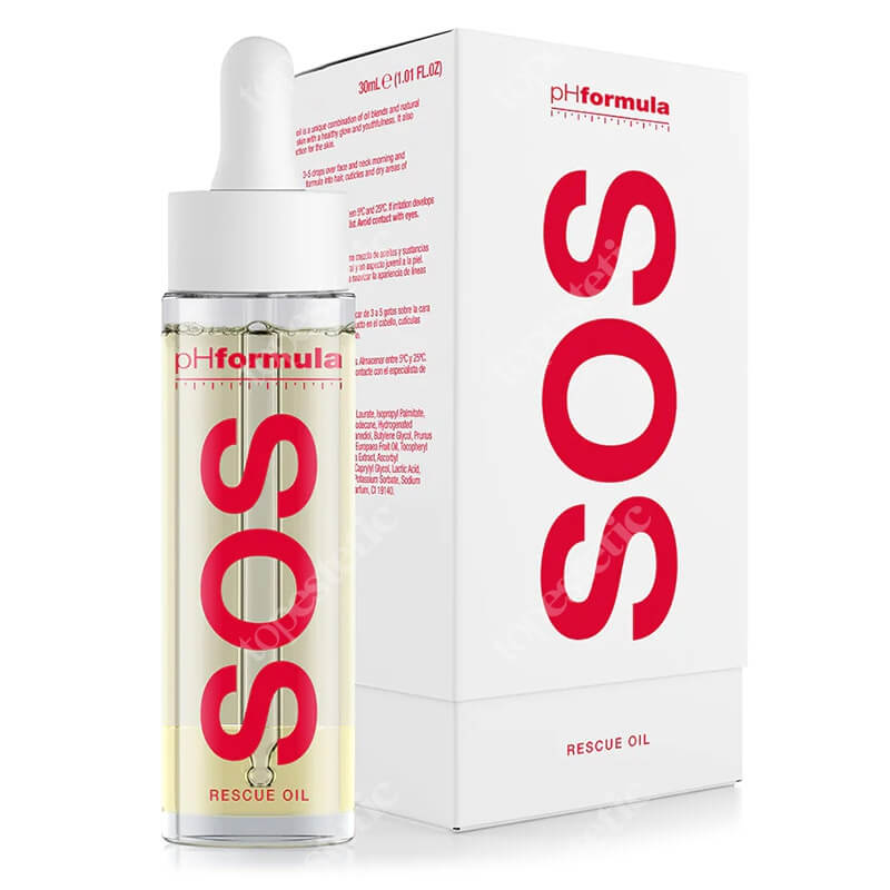 pHformula S.O.S. Rescue Oil Dwufazowy olejek SOS wzmacniający naturalną barierę ochronną 2w1 30 ml