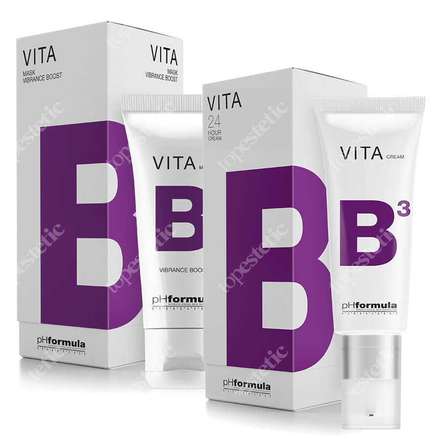 pHformula VITA B Mask + VITA B3 24h ZESTAW Maska z witamina B 50 ml ...