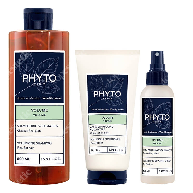 Phyto Max Volume ZESTAW Szampon 500 ml + Odżywka 175 ml + Spray zwiększający objętość 150 ml
