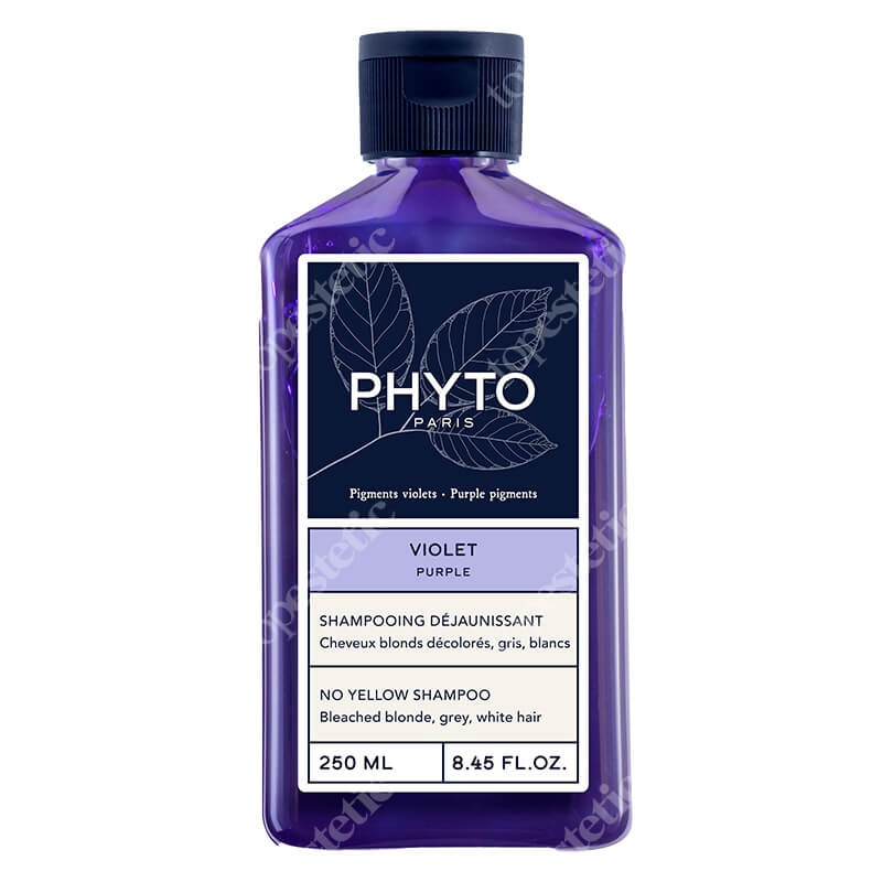Phyto No Yellow Shampoo Szampon neutralizujący żółte odcienie 250 ml