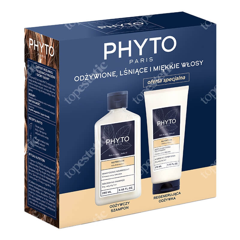 Phyto Nutrition ZESTAW Szampon regenerujący 250 ml + Regenerująca odżywka do włosów 175 ml