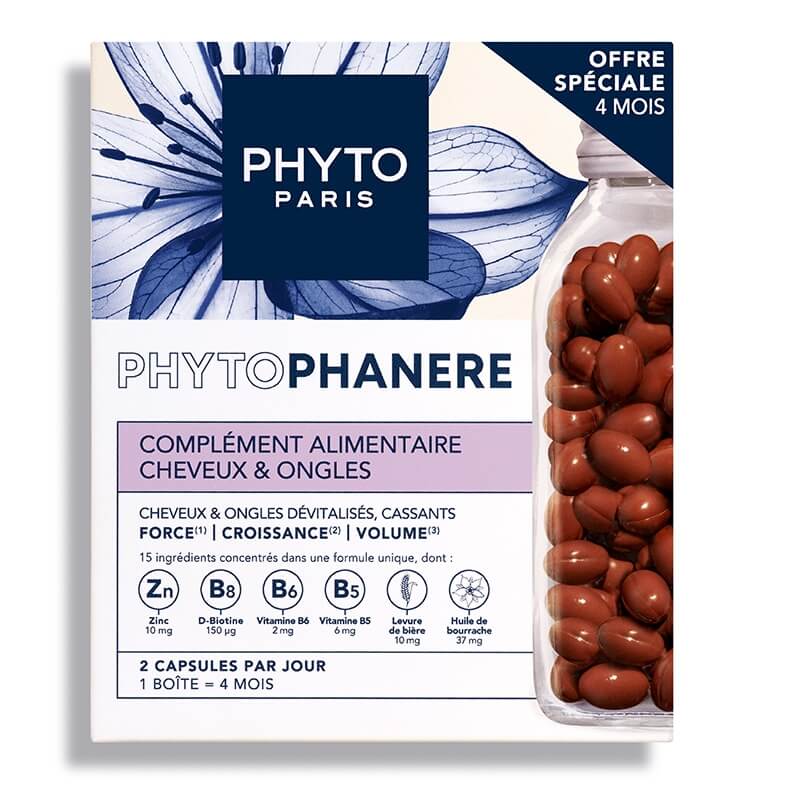 Phyto Phytophanere ZESTAW Kapsułki na włosy i paznokcie 120 kaps x 2