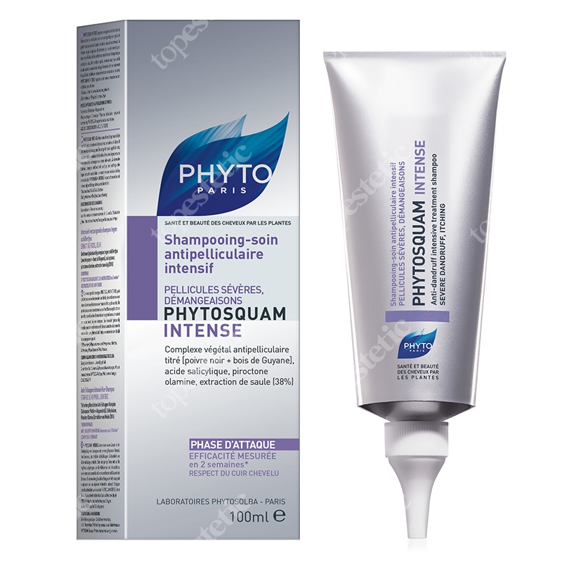 Phyto Phytosquam Intense Szampon na nasilony łupież, świąd 100 ml