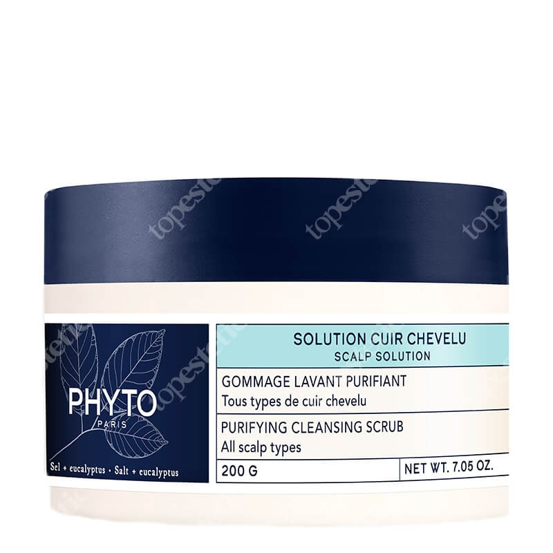 Phyto Scalp Solution Purifying Cleansing Scrub Oczyszczający peeling myjący z solą morską 200 g