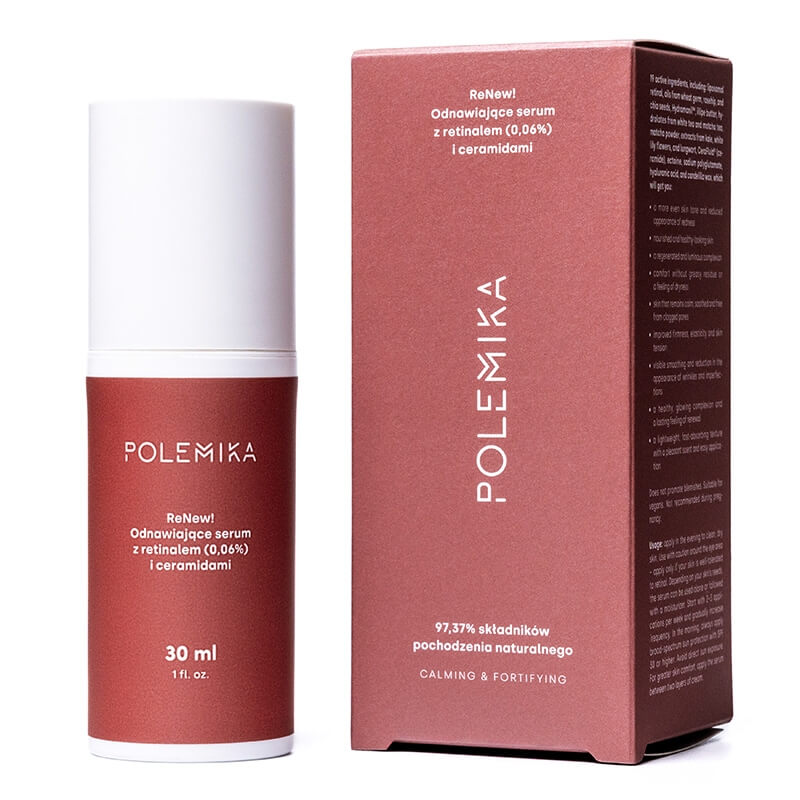 Polemika ReNew! Odnawiające serum z retinalem (0,06%) i ceramidami 30 ml