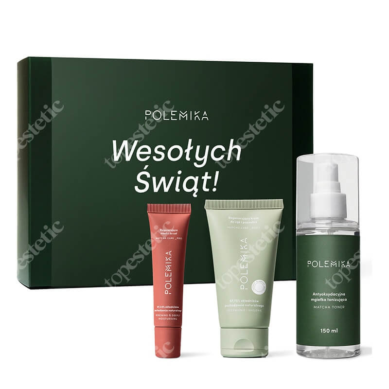 Polemika Zestaw II ZESTAW Maska do ust 12 ml + Krem do rąk i paznokci 50 ml + Mgiełka tonizująca 150 ml