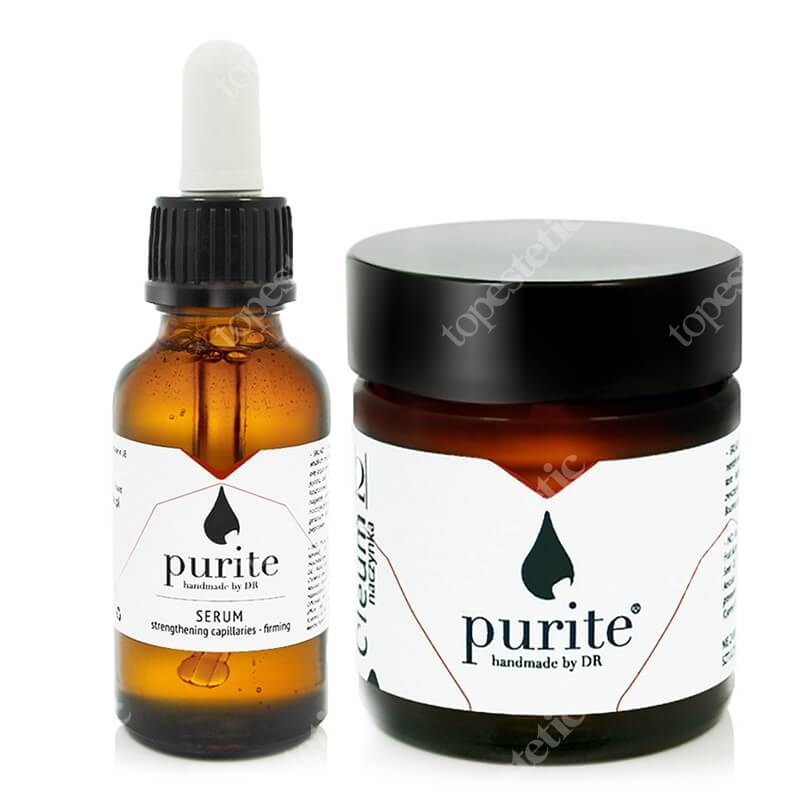 Purite Anti Redness Set ZESTAW Serum do cery naczynkowej 30 ml + Krem do cery naczynkowej 30 ml