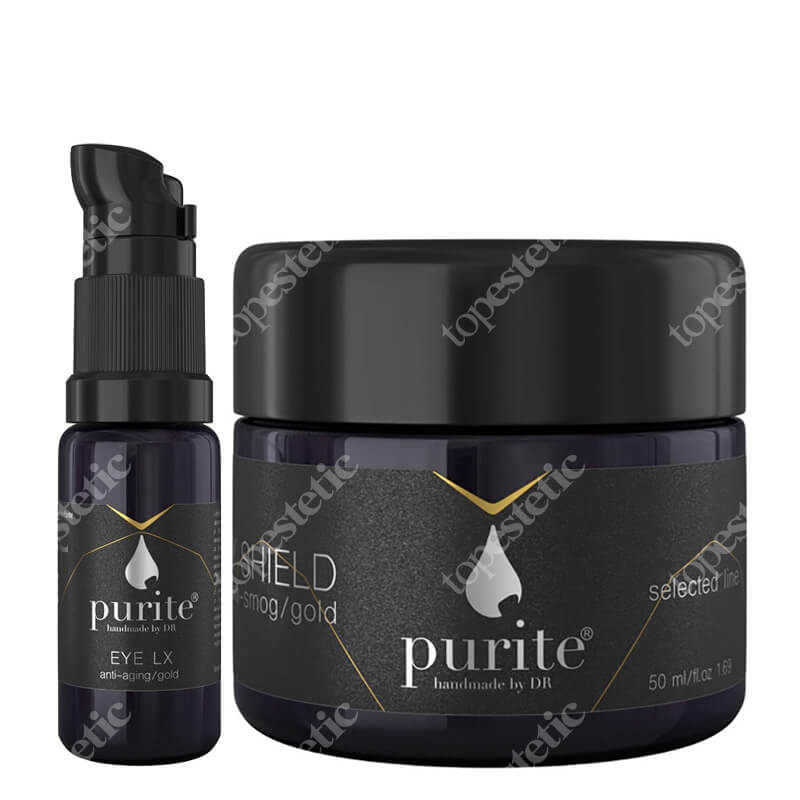 Purite Gold Day Care Set ZESTAW Krem na dzień 50 ml + Krem pod oczy 10 ml