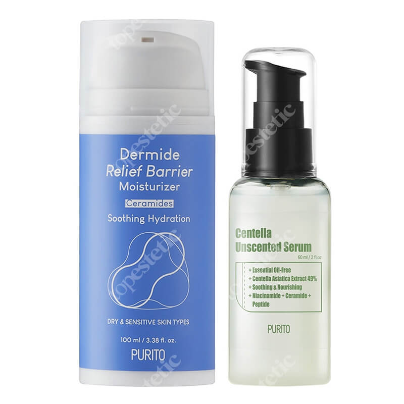 Purito Revitalizing Set ZESTAW Serum 60 ml + Odbudowujący krem z ceramidami 100 ml