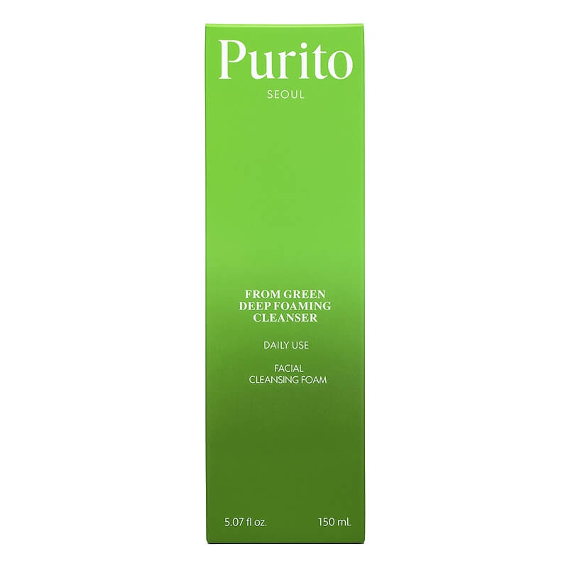 Purito Seoul From Green Foaming Cleanser Oczyszczająca pianka myjąca 150 ml