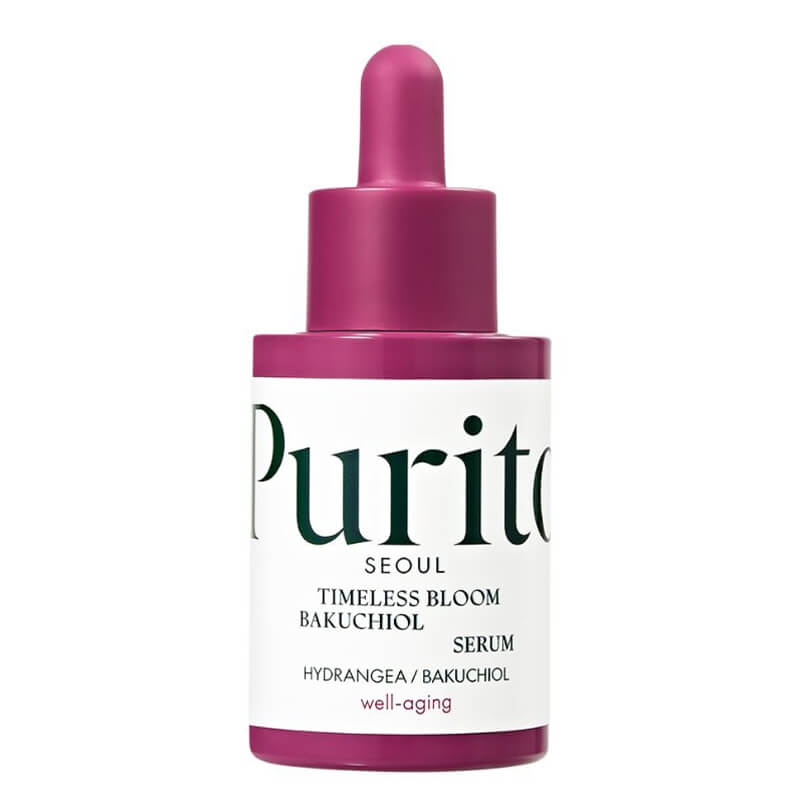 Purito Seoul Timeless Bloom Bakuchiol Serum Przeciwzmarszczkowe serum z bakuchiolem 30 ml
